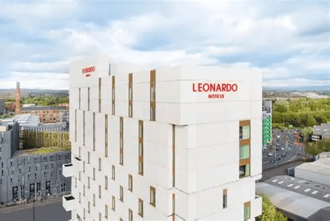 The Leonardo Hotel on Great Ancoats Street in Manchester.